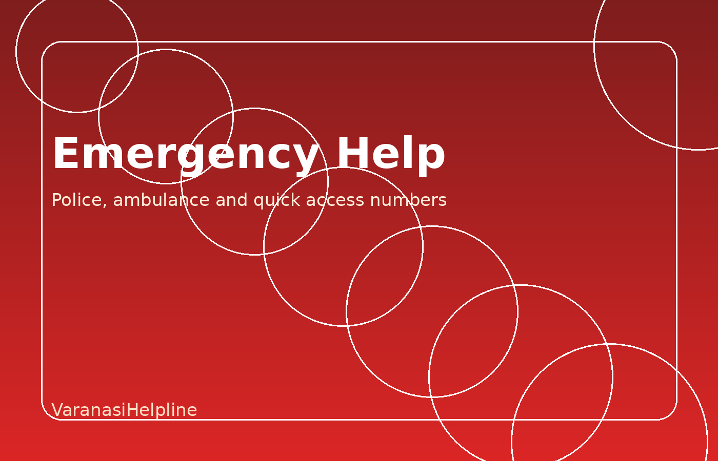 Emergency Numbers